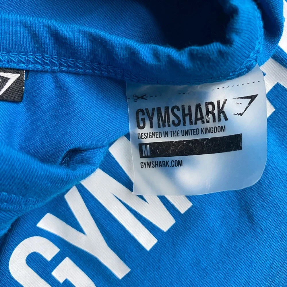 Gymshark Tank Top Blue Size M - Picture 3 of 5